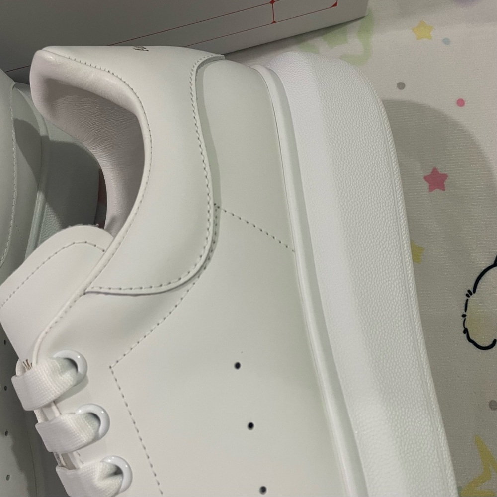 Alexander McQUEEN White Leather Oversized Sneaker - Picture 4 of 9